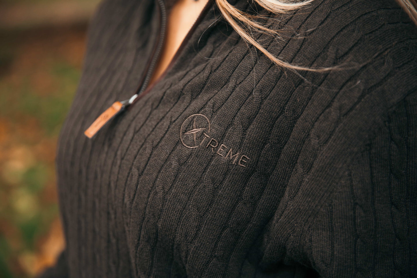 Xtreme Green Cashmere Jumper – With Green Fleece Lining