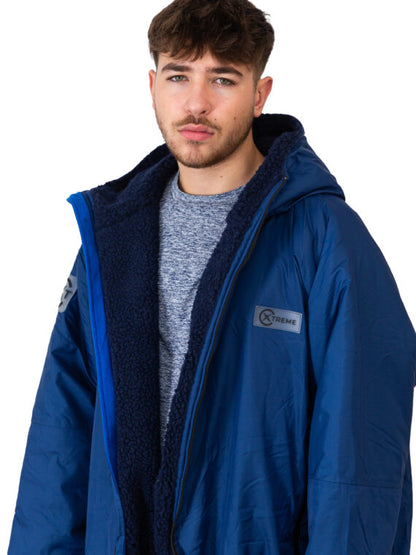 Xtreme Navy Waterproof Jacket With Blue Fleece Lining