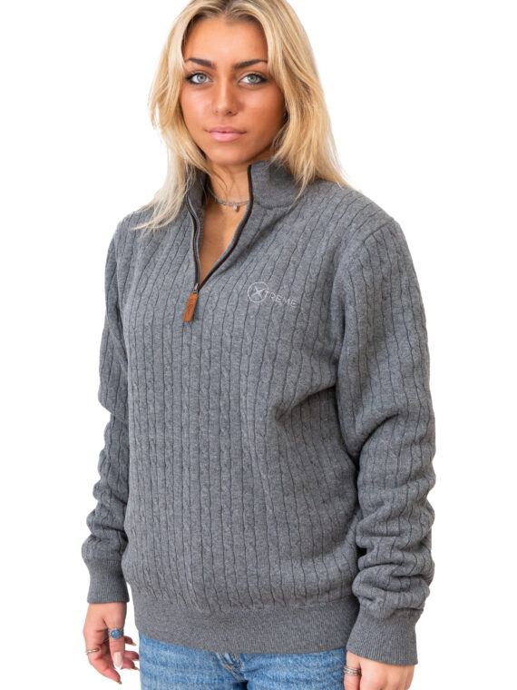 Xtreme Grey Cashmere Jumper – With Grey Fleece Lining Add to wishlist