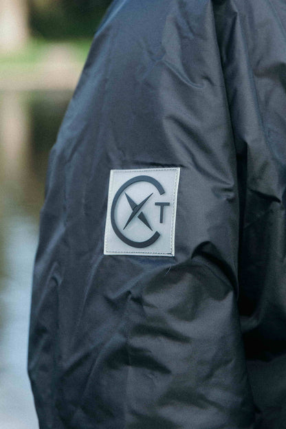 Xtreme Black Waterproof Jacket With Blackberry Fleece Lining